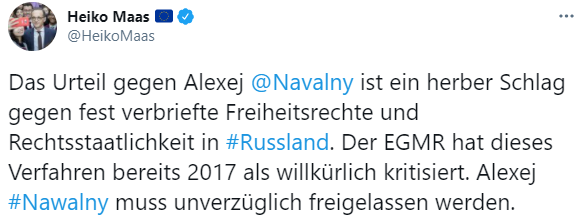 &quot;Чистий цинізм&quot;: реакція світу на вирок Навальному