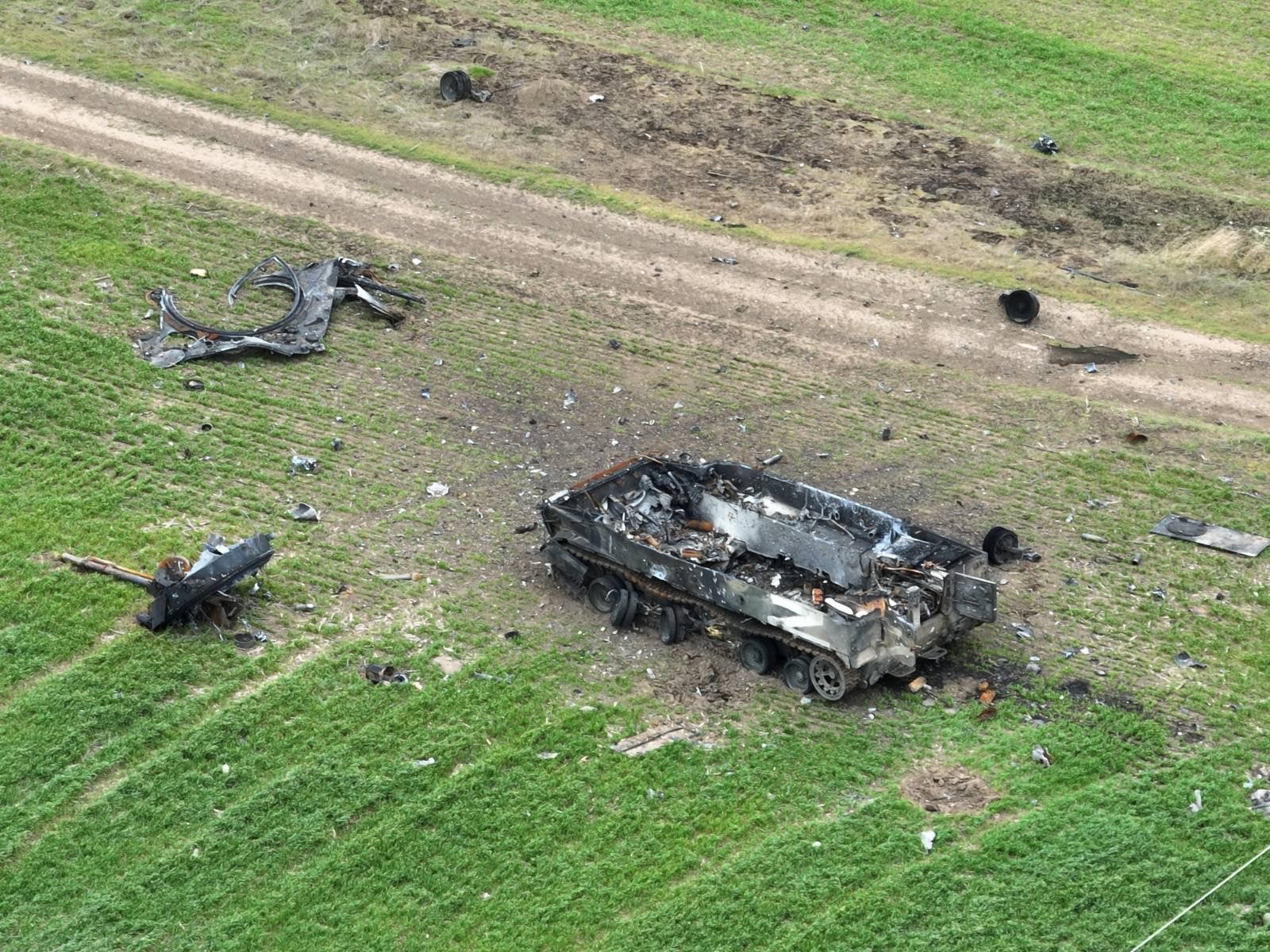 У Херсонській області український "Корсар" знищив російські БМП-3 та три "Тигри"